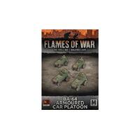 Flames of War Soviet BA-64 Armoured Car Platoon Plastic x4
