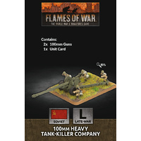 Flames of War: Soviet: 100mm Heavy Tank-Killer Company (x2)