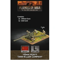 Flames of War: Soviet: 100mm Heavy Tank-Killer Company (x2)
