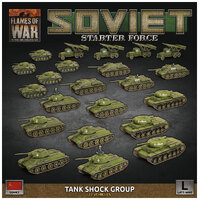 Flames Of War Soviet LW Tank Shock Group Army Deal