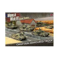 Team Yankee: WWIII: British: Chieftain Armoured Troop (Plastic)