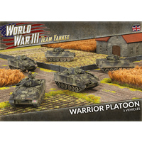 Team Yankee: WWIII: British: Warrior Platoon (x5 Plastic)
