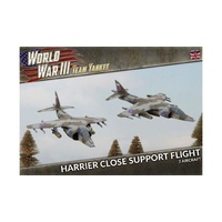 Team Yankee: WWIII: British: Harrier Close Support Flight (x2 Plastic)