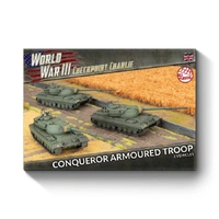 Team Yankee: WWIII: British: Conqueror Armoured Troop (Plastic)