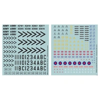Team Yankee: WWIII: British Decal Set (x4)