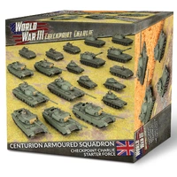 Team Yankee: WWIII: British: Centurion Territorial Armoured Squadron (Plastic) - Limited Edition