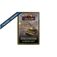 Flames of War: German Tin (x20 Tokens, x2 Objectives, x16 Dice)