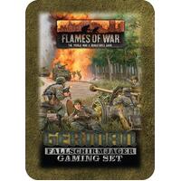Flames of War: German: Fallschirmjager Gaming Set (x20 Tokens, x2 Objectives, x16 Dice)