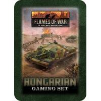 Flames of War: Hungarian Gaming Tin (x20 Tokens, x2 Objectives, x16 Dice)