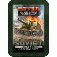 Flames of War: Soviet: Soviet Guards Gaming Set (x20 Tokens, x2 Objectives, x16 Dice)