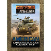 Flames of War: American Fighting First Tin (x20 Tokens, x2 Objectives, x16 Dice)