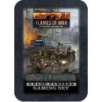 Flames of War: German Ghost Panzers Gaming Set (x20 Tokens, x2 Objectives, x16 Dice)