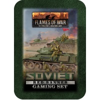 Flames of War: Soviet Red Banner Gaming Set (x20 Tokens, x2 Objectives, x16 Dice)