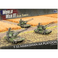 Team Yankee: WWIII: Finnish: T-55 Marksman Platoon (x3)