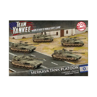 Team Yankee: WWIII: Oil War: Merkava Tank Platoon (x5 Plastic)