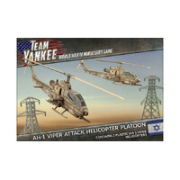 Team Yankee: WWIII: Oil War: AH-1 Cobra Attack Helicopter Platoon (x2 Plastic)