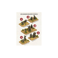 Team Yankee: WWIII: Oil War: Mechanised Infantry Platoon (x33 figs)