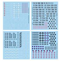 Team Yankee: WWIII: NATO Forces Decal Pack (x4)
