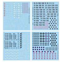 Team Yankee: WWIII: NATO Forces Decal Pack (x4)