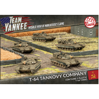 Team Yankee: WWIII: Soviet: T-64 Tankovy Company (Plastic)