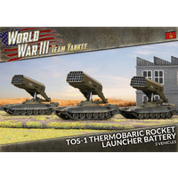 Team Yankee: WWIII: Soviet: TOS-1 Rocket Launcher Battery (x3)