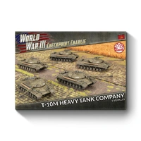 Team Yankee WWIII: Soviet: T-10M Heavy Tank Company (x5 Plastic)