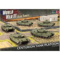 Team Yankee: WWIII: Swedish: Centurion Tank Platoon (x5 Plastic)