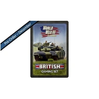 Team Yankee: WWIII: British Tin (x20 Tokens, x2 Objectives, x16 Dice)