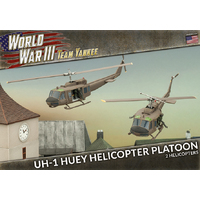 Team Yankee: WWIII: American: UH-1 Huey Transport Helicopter Platoon (Plastic)