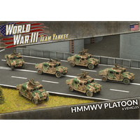 Team Yankee: WWIII: American: HMMWV Platoon (Plastic)