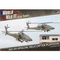 Team Yankee: WWIII: American: AH-64 Apache Helicopter Platoon (x2 Plastic)
