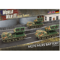 Team Yankee: WWIII: American: M270 MLRS Rocket Launcher Battery (x3 Plastic)