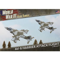 Team Yankee AV-8 Harrier Attack Flight (x2 Plastic)