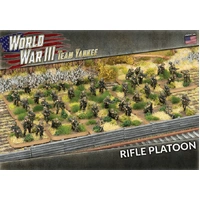 Team Yankee WWIII American Rifle Platoon (Marine) (x50 figs plastic) (Preorder)