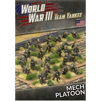 Team Yankee WWIII American Mech Platoon (x30 figs plastic)