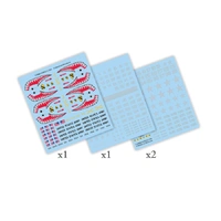 Team Yankee: WWIII: American: American Decals (x4 decal sheets) (Checkpoint Charlie)