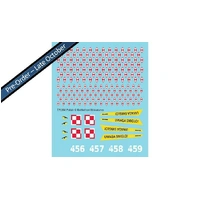 Team Yankee: WWIII: Polish Decals (x4 Sheets)