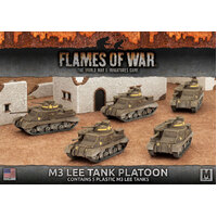 Flames of War: Americans: M3 Lee Tank Platoon (plastic)