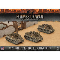 Flames of War: Americans: M7 Priest Armored Artillery Battery (plastic)