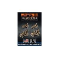Flames of War: Americans: Airborne Recon Section (x4 Plastic)