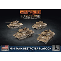 Flames of War: Americans: M10 3-Inch Tank Destroyer Platoon (x4 Plastic)