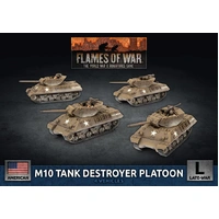 Flames of War: Americans: M10 3-Inch Tank Destroyer Platoon (x4 Plastic)