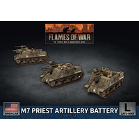 Flames of War: Americans: M7 Priest Artillery Battery (x3 Plastic)