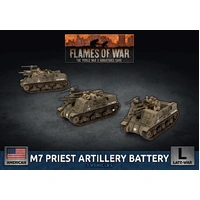 Flames of War: Americans: M7 Priest Artillery Battery (x3 Plastic)