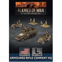 Flames of War: Americans: Armored Rifle Company HQ (Plastic)