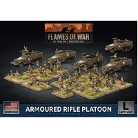 Flames of War: Americans: Armored Rifle Platoon (Plastic)