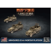 Flames of War: Americans: M4 81mm Armored Mortar Platoon (x3)