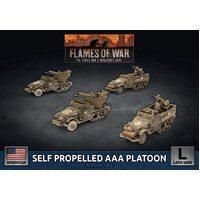 Flames of War: Americans: Self Propelled M15/M16 GMC AAA Platoon (x4)