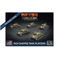 Flames of War: American: M24 Chaffee Tank Platoon (x5 Plastic)