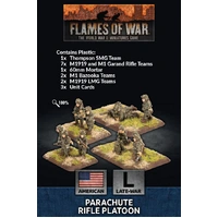 Flames of War: Americans: Parachute Rifle Platoon (Plastic)